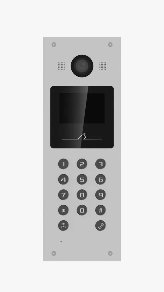 DS-KD3003-E6 Door Station อาคารชุด จอ 3.5 นิ้ว