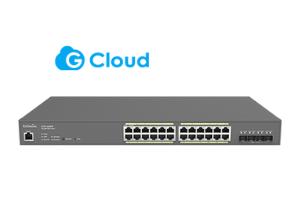 EnGenius ECS1528P Cloud Managed 240W 24-Port Gigabit Switch PoE+